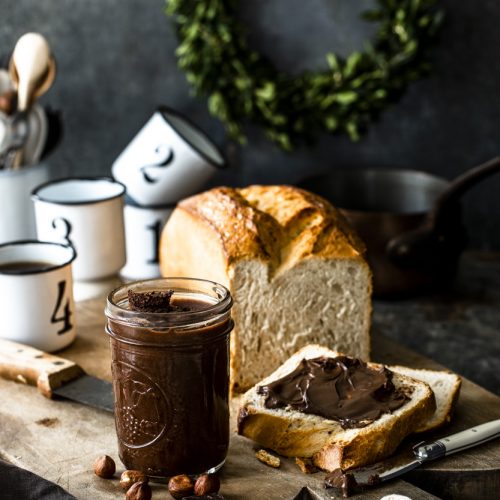 Schoko-Haselnusscreme selber machen #haselnusscreme schikocreme #nussnougatcreme #frühstück #einfach #rezept #nutella